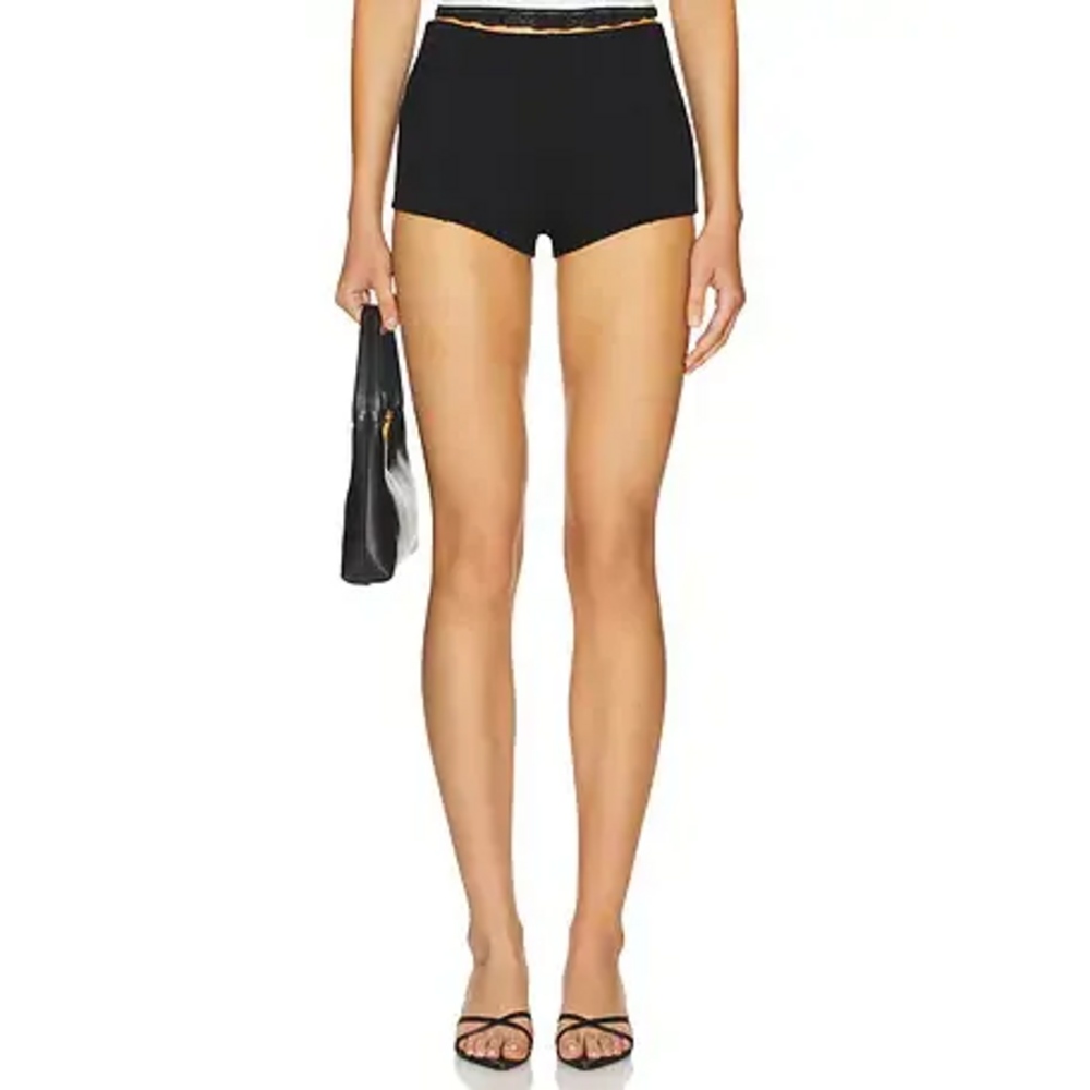superdown Reese Hot Shorts in Black